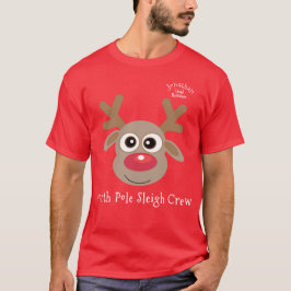 Roligten Modern Festive-julfamilj T Shirt