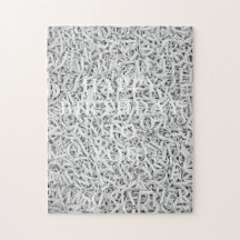 Roligten Monotone med Chicen brev Mix Anpassade