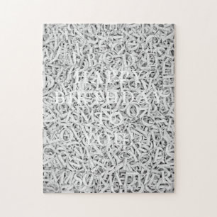 Roligten Monotone med Chicen brev Mix Anpassade Pussel
