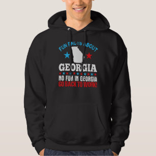 Roligten om Georgien Ingen Roligt i Georgien går t Hoodie