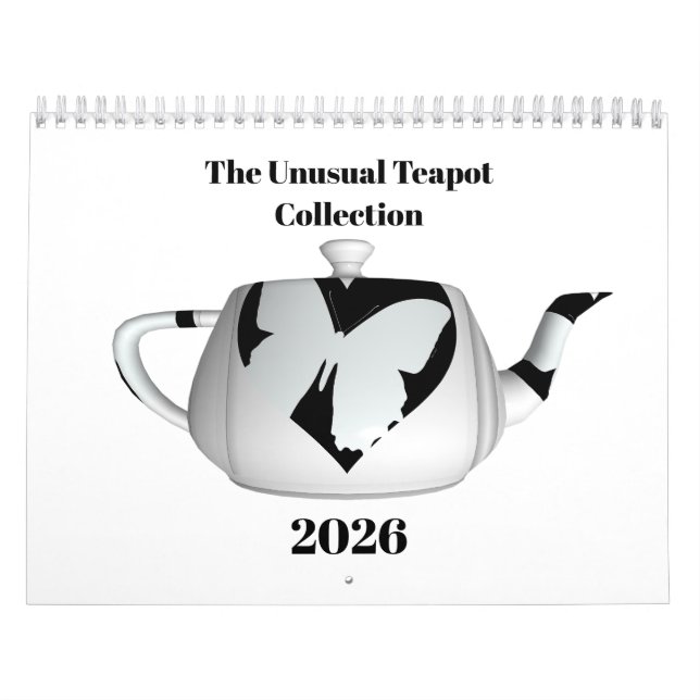 Roligten Ovanlig Tekanna Collection-kalender Kalender (Omslag)