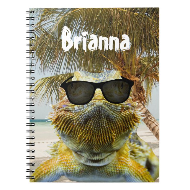 Roligten Personalize Summer Beach Anteckningsbok (Framsidan)