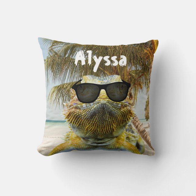 Roligten Personalize Summer Beach Kudde (Framsida)