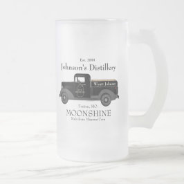 Roligten Pub, månshine Frosted Beer Glass Mugg