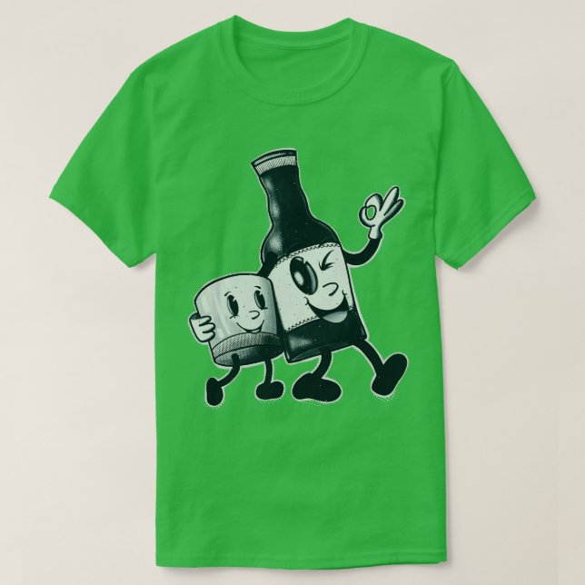 Roligten Rubber Hose i Bourbon T Shirt (Design framsida)
