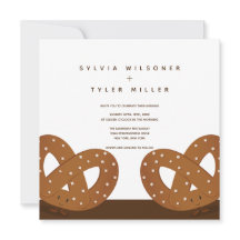 Roligten Salted Pretzels Illustrated bröllopsinbju