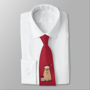 Roligten Santa Capybara Helgdag Slips