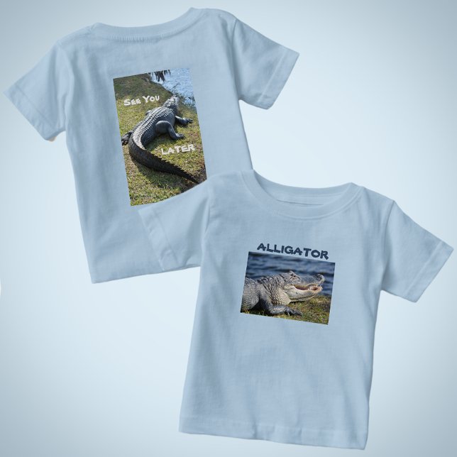 Roligten ser dig senare Alligator Wildlife T Shirt (Skapare uppladdad)