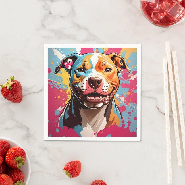 Roligten StaffordBirthday Pappersservett (Insitu)