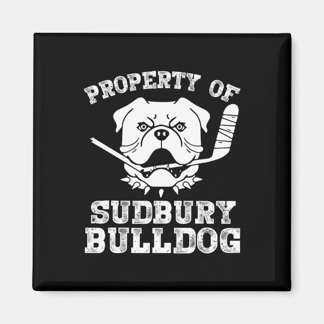 Roligten Sudbury Bulldog Magnet (Framsidan)