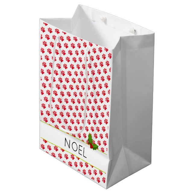 Roligten Tass avtryck Holly Namn Helgdag (Framsidan Vinklad)