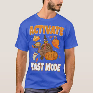 Roligten Thanksgivi i Turkiet Food Paj Pumpkin Fir T Shirt
