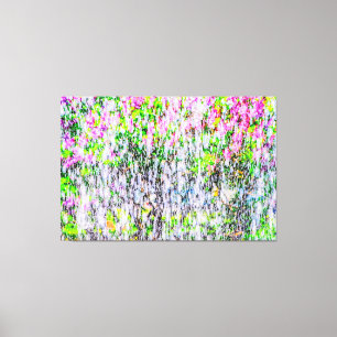 Roligten vatten i Lilacs Garden Canvastryck