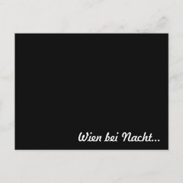roligten "Wien på natten" Vykort