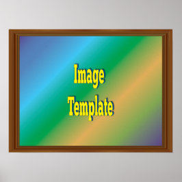 Roligten Wooden Ram Fantastisk Fab Photo  Poster