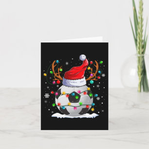 Roligten Xma för konsolen Hat Reindeer jul Ljus Kort