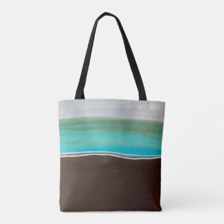 Roligtens abstrakta utformning Tote bag Tygkasse
