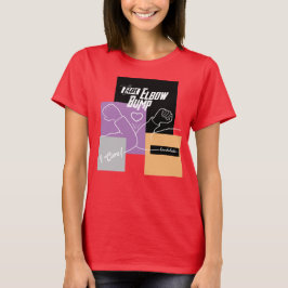 Roligtens armbågshandskakning, Social Avstånd T Shirt