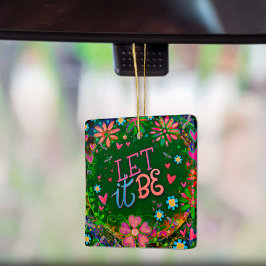 Roligtens Blommigt inspirerar till detta, låt det  Julgransprydnad Keramik