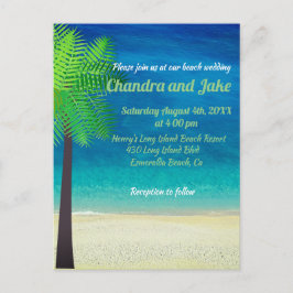 Roligtens drömmande inbjudan till bröllop på stran