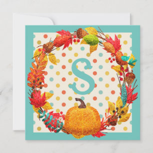 Roligtens fallpumpa (wandepoka prick teal orange s julkort