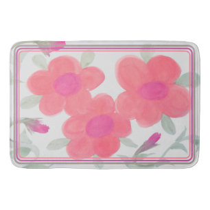 Roligtens fetma och lätta Rosa Badrumsmatta