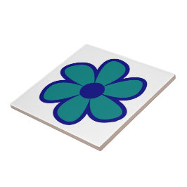 Roligtens Funky 60s 70s Retro Flower Kakelplatta