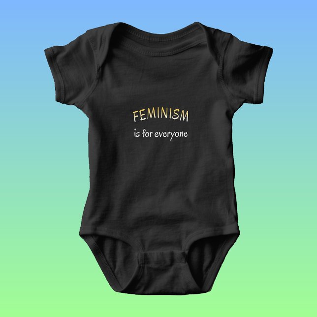 Roligtens inspirerande feminism för alla citerar tee (Skapare uppladdad)