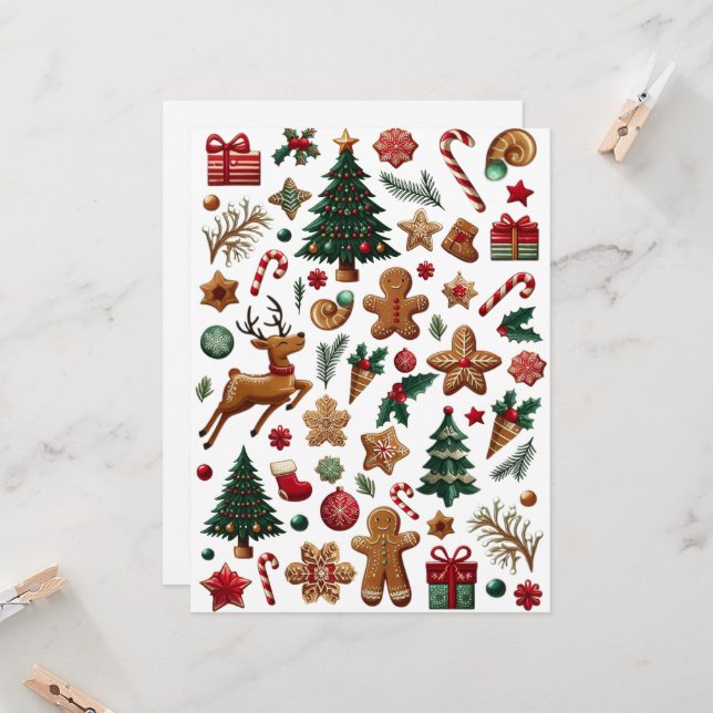 Roligtens julinbjudan inbjudningar (Fram/Back In Situ)