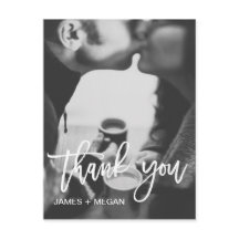 Roligtens moderna Photo Bröllop/Förlovning Tack