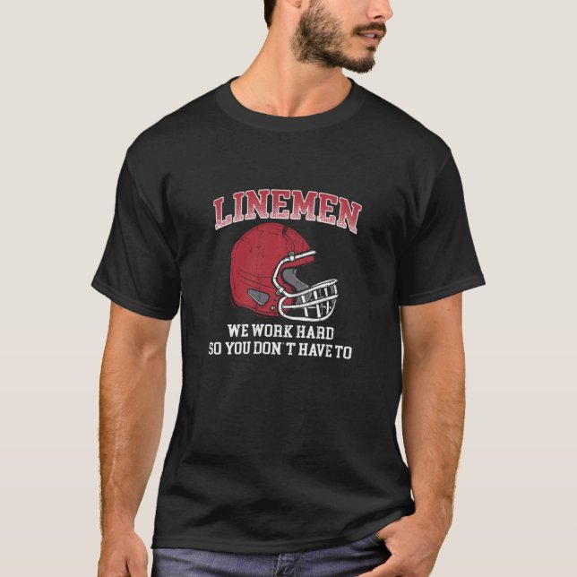 Roligtens offensiv eller defensiv fotboll vi arbet t shirt (Framsida)