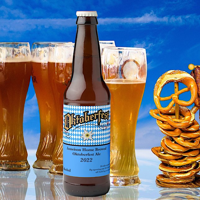 Roligtens Oktoberfest - startsida Ölflaska Etikett (Skapare uppladdad)