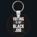 Roligtens omröstning är min svarta Vintage Nyckelring<br><div class="desc">Roligtens omröstning är min svarta Vintage</div>