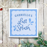 Roligtens Personlig "Förra Stänk" Bachelorette Par Pappersservett<br><div class="desc">Gör vågar på din bachelorette-fest med trendiget "Förra Stänk"-design! Det här anpassadet har chic-blåtoner och lekfull stänk i vatten, perfekt för en bachy eller poolside firande, skapar det som det slutliga valet för en snyggt och en händelse som inte kan glömmas bort. Anpassa det med briden till namn för att...</div>