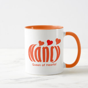 Roligtens Personlig "Nancy" och Orange - och Röda Mugg