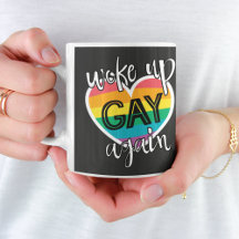 Roligtens självironiska lgbtq-pride vaknade upp ho