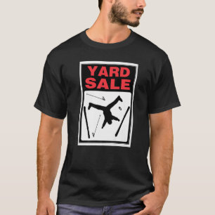 Roligtens skidåkning av dagboksförsäljning och fis t shirt
