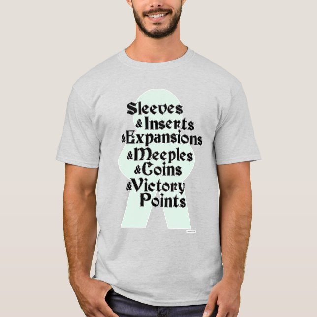 Roligtens speldesign för sleever och utbyggnad t shirt (Framsida)