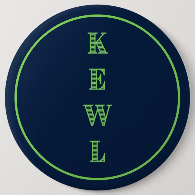 Roligtens uttryck knapp (Framsida)