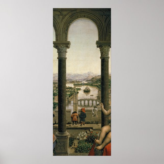 Rolin Madonna , c.1435 Poster (Framsidan)