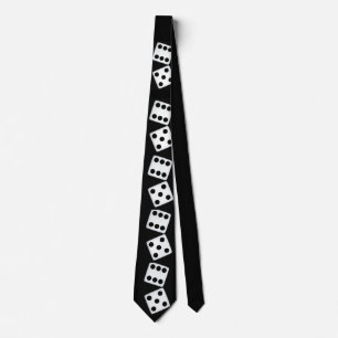 Roll Dice Neck Tie Slips