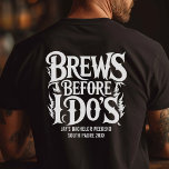 Roll för det tunga Metall-Anpassningsbarna Bachelo T Shirt<br><div class="desc">Bära roligten! Den här tunga metall-festen t-shirt är en anpassningsbar,  en rolig marskalkar-gåva,  perfekt för bryggerinätter,  bachelor helg och rockar på groomskvadraten.</div>