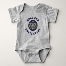Roll for Initiative Boys Baby Bodykostym T Shirt