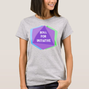 Roll for Initiative Dice T Shirt