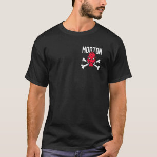 Roll Hogs Morton High Football Potters Crossbone T Shirt