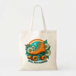 "Roll in to Summer" Tote Bag Tygkasse