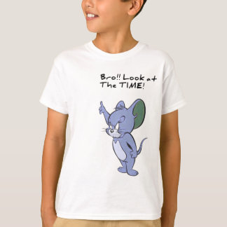 Roll Look at The Time” textning T Shirt