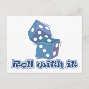 Roll med den - Dice Games Vykort