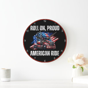 Roll On, Proud American Ride Stor Klocka