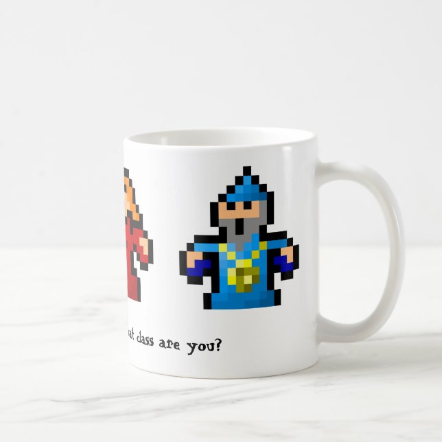 Roll som leker FTW, warlocken, sorceressen & Mage Kaffemugg (Höger)